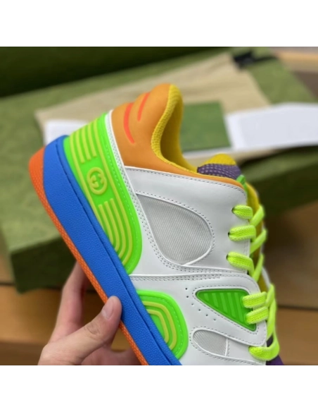 Gucci sneakers Cowhide+Breathable mesh,GUCCI SNEAKERS,High quality Free shipping