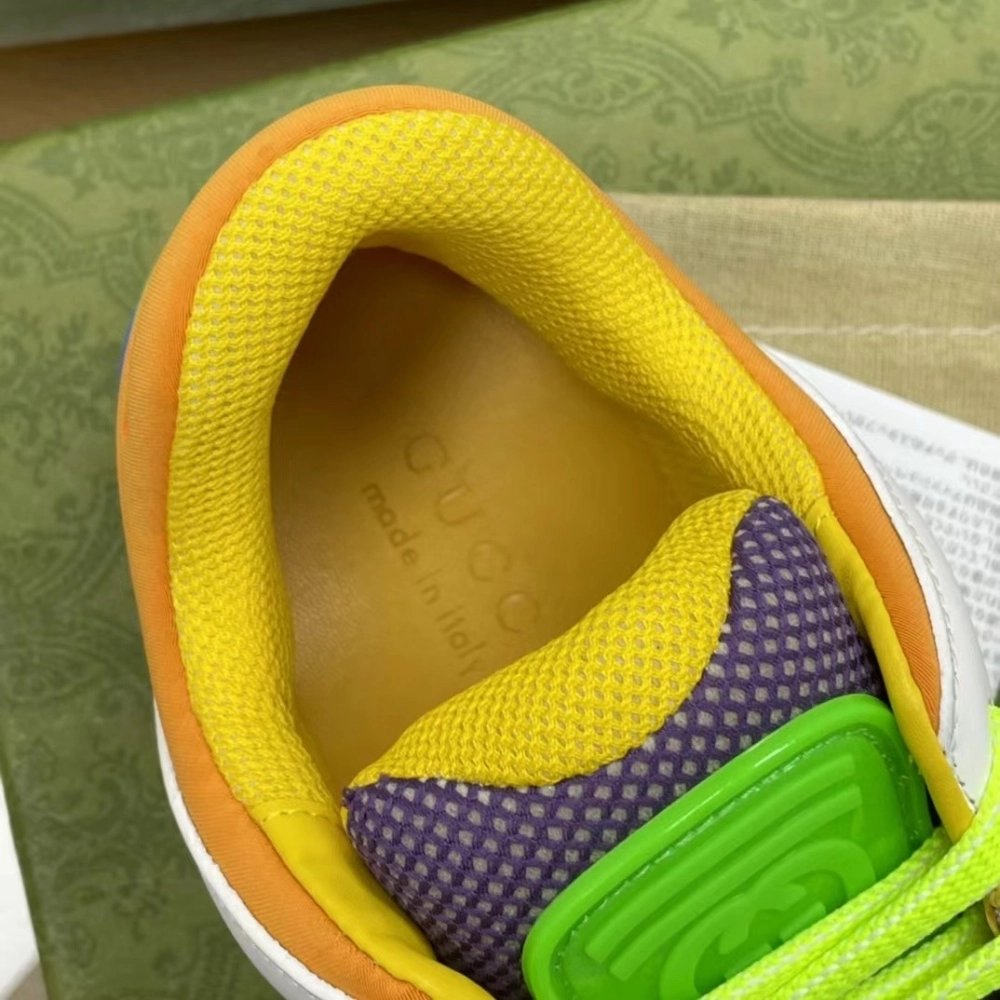 Gucci sneakers Cowhide+Breathable mesh,GUCCI SNEAKERS,High quality Free shipping