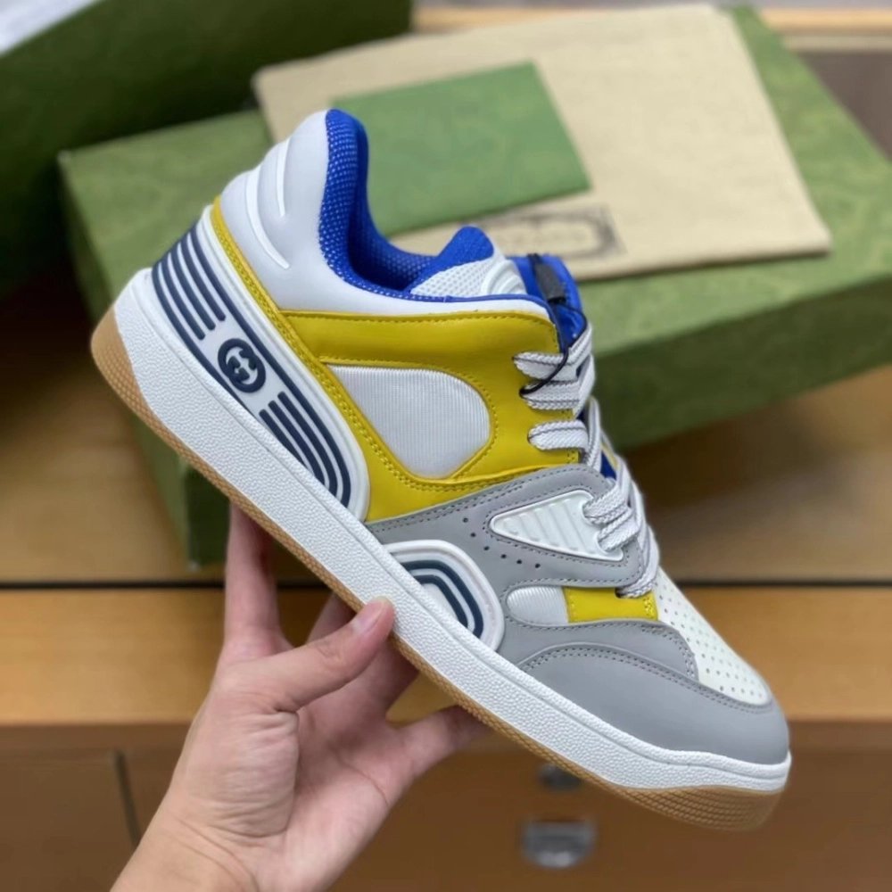 Gucci sneakers Cowhide+Breathable mesh,GUCCI SNEAKERS,High quality Free shipping