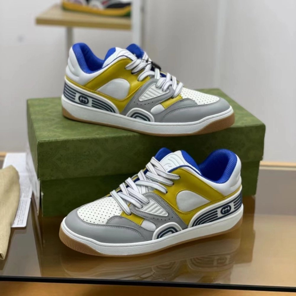 Gucci sneakers Cowhide+Breathable mesh,GUCCI SNEAKERS,High quality Free shipping