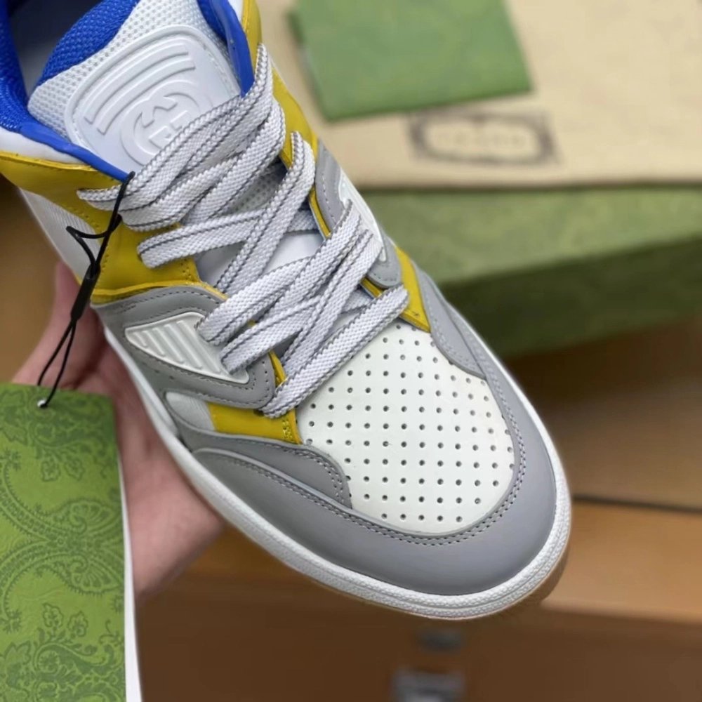 Gucci sneakers Cowhide+Breathable mesh,GUCCI SNEAKERS,High quality Free shipping