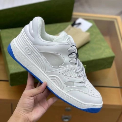 Gucci sneakers Cowhide+Breathable mesh,GUCCI SNEAKERS,High quality Free shipping