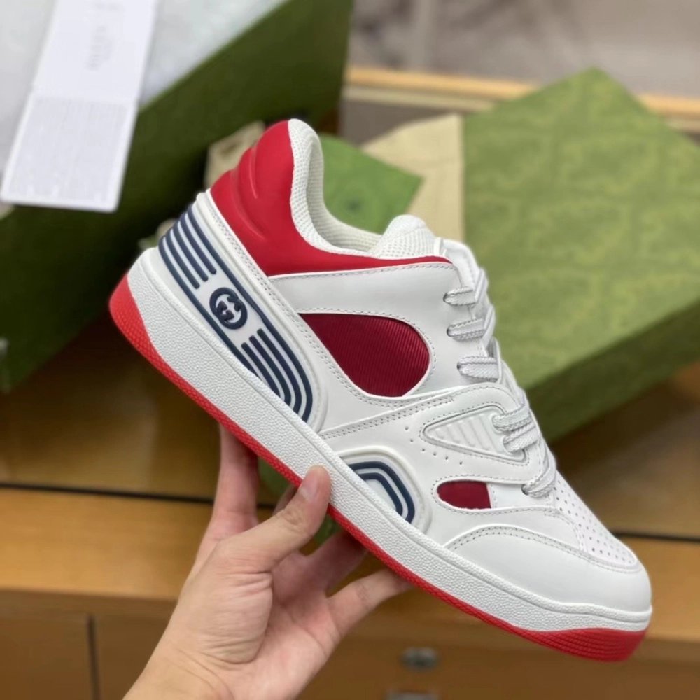 Gucci sneakers Cowhide+Breathable mesh,GUCCI SNEAKERS,High quality Free shipping