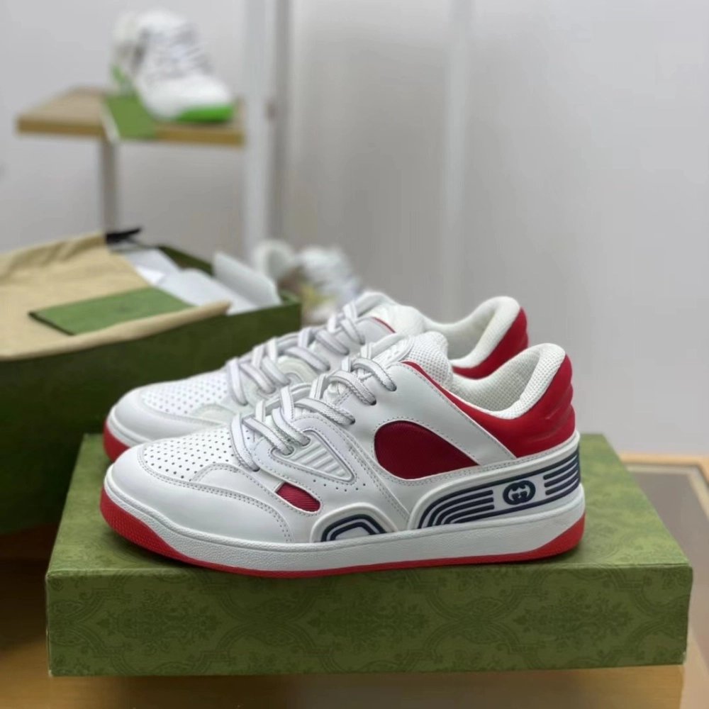 Gucci sneakers Cowhide+Breathable mesh,GUCCI SNEAKERS,High quality Free shipping