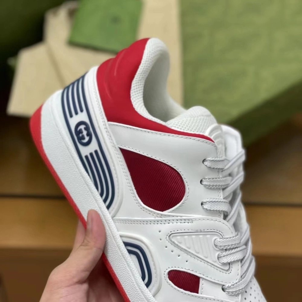 Gucci sneakers Cowhide+Breathable mesh,GUCCI SNEAKERS,High quality Free shipping