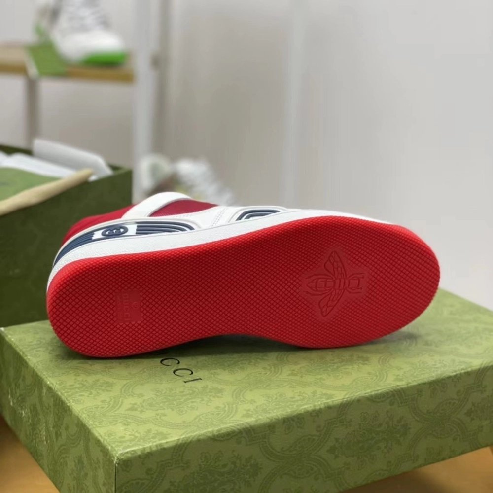 Gucci sneakers Cowhide+Breathable mesh,GUCCI SNEAKERS,High quality Free shipping