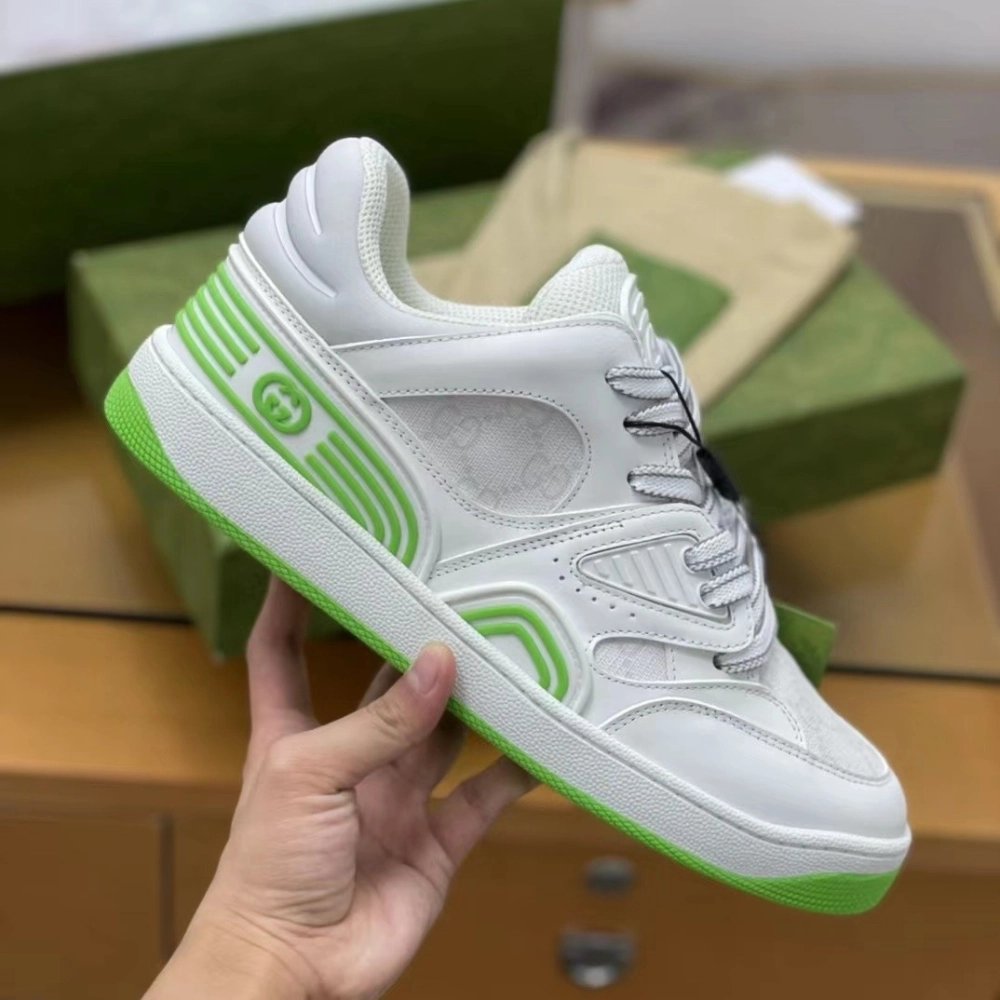 Gucci sneakers Cowhide+Breathable mesh,GUCCI SNEAKERS,High quality Free shipping