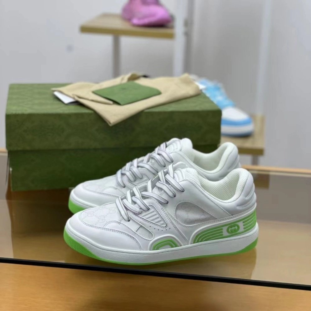 Gucci sneakers Cowhide+Breathable mesh,GUCCI SNEAKERS,High quality Free shipping