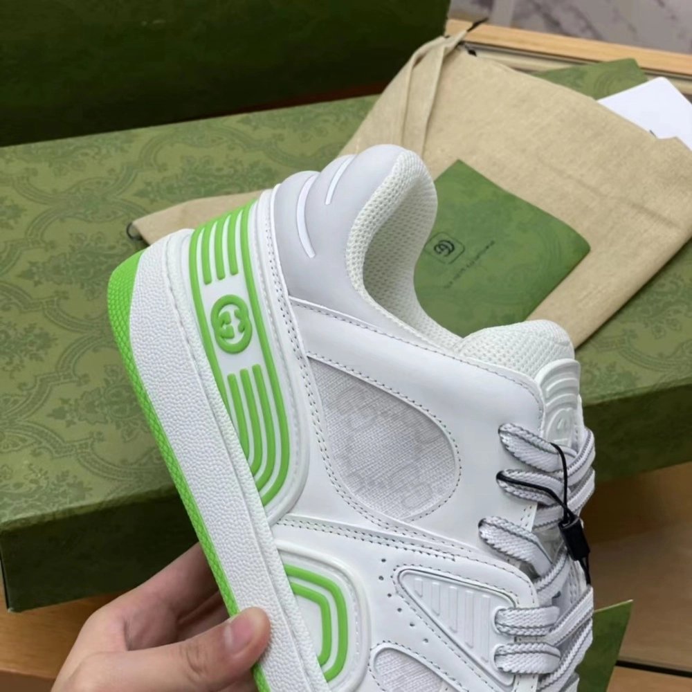 Gucci sneakers Cowhide+Breathable mesh,GUCCI SNEAKERS,High quality Free shipping