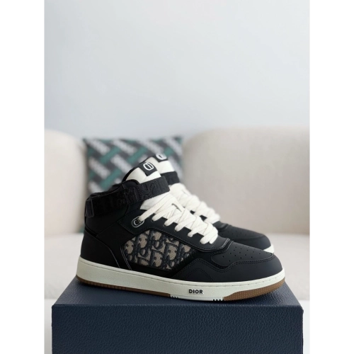 Dior B27 High-top casual shoes,DIOR SNEAKERS,High quality Free shipping