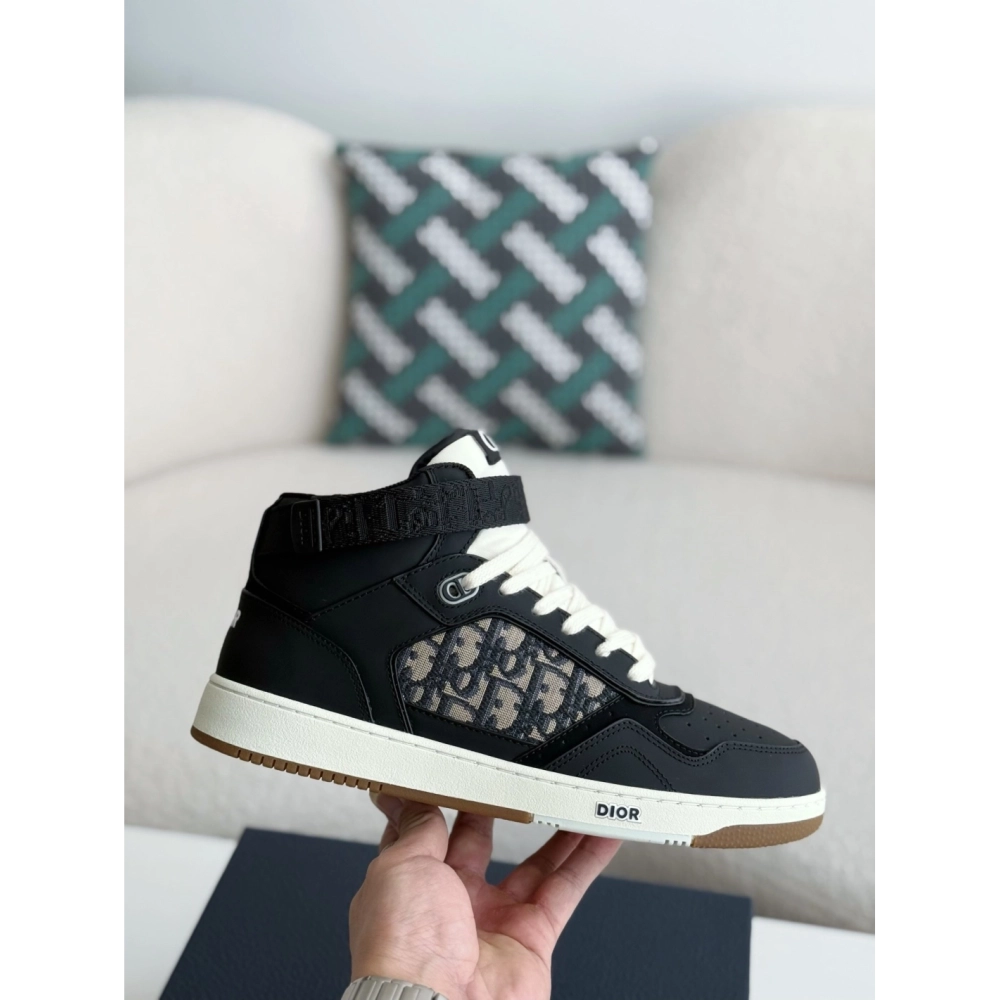Dior B27 High-top casual shoes,DIOR SNEAKERS,High quality Free shipping