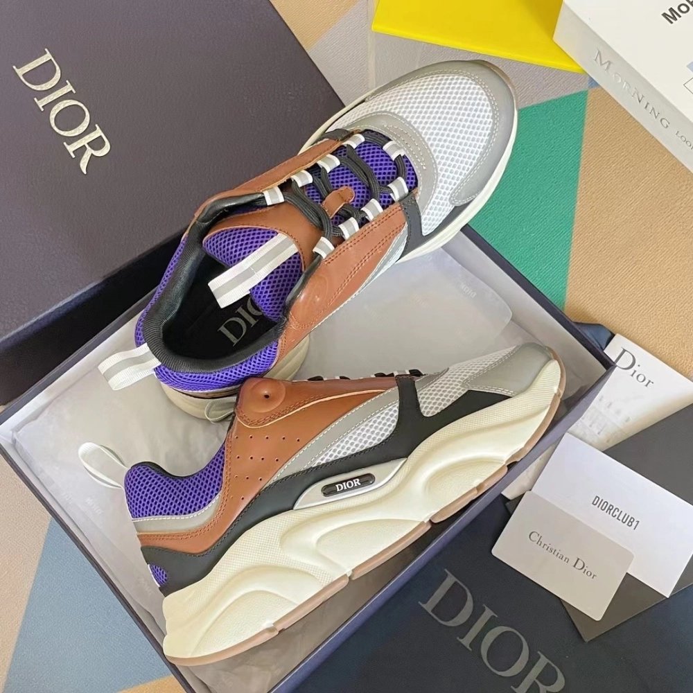 DIOR classic B22 Clunky Sneaker,DIOR SNEAKERS,High quality Free shipping