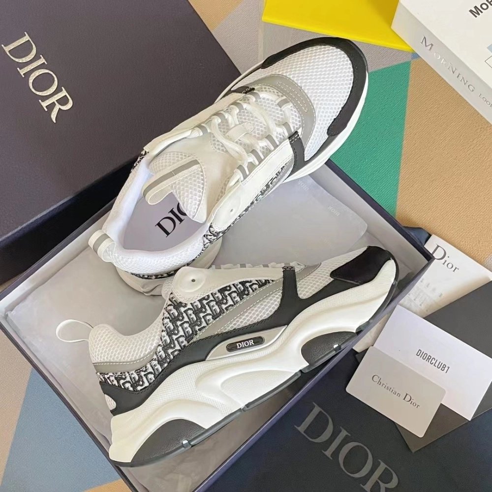 DIOR classic B22 Clunky Sneaker,DIOR SNEAKERS,High quality Free shipping