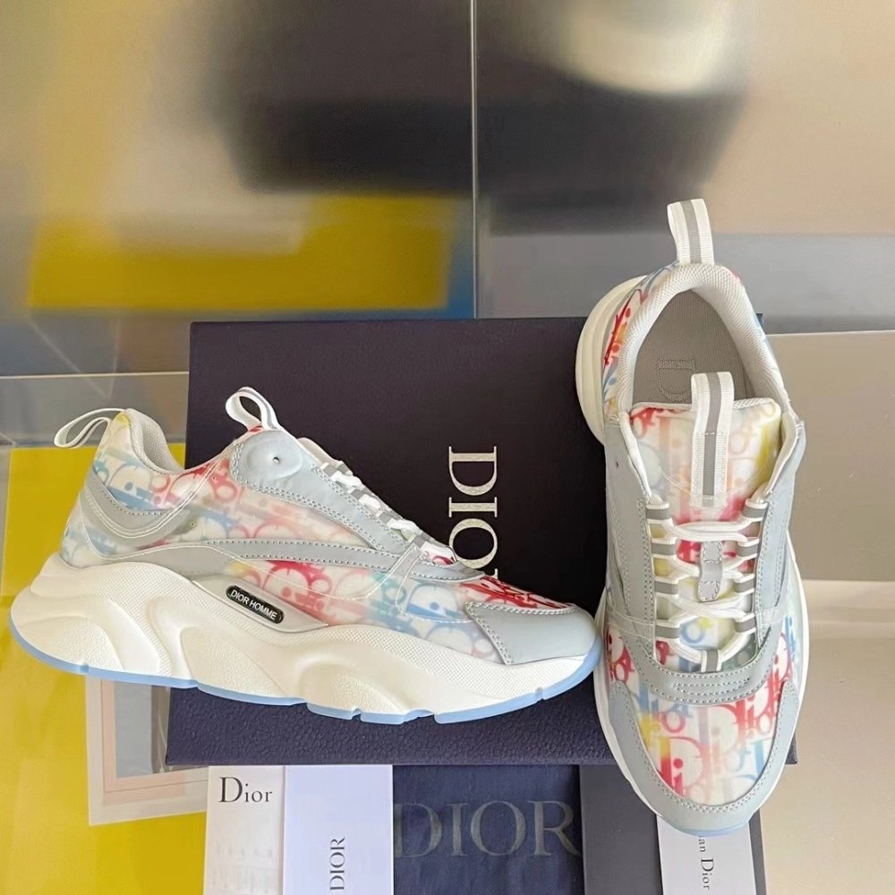 DIOR classic B22 Clunky Sneaker,DIOR SNEAKERS,High quality Free shipping