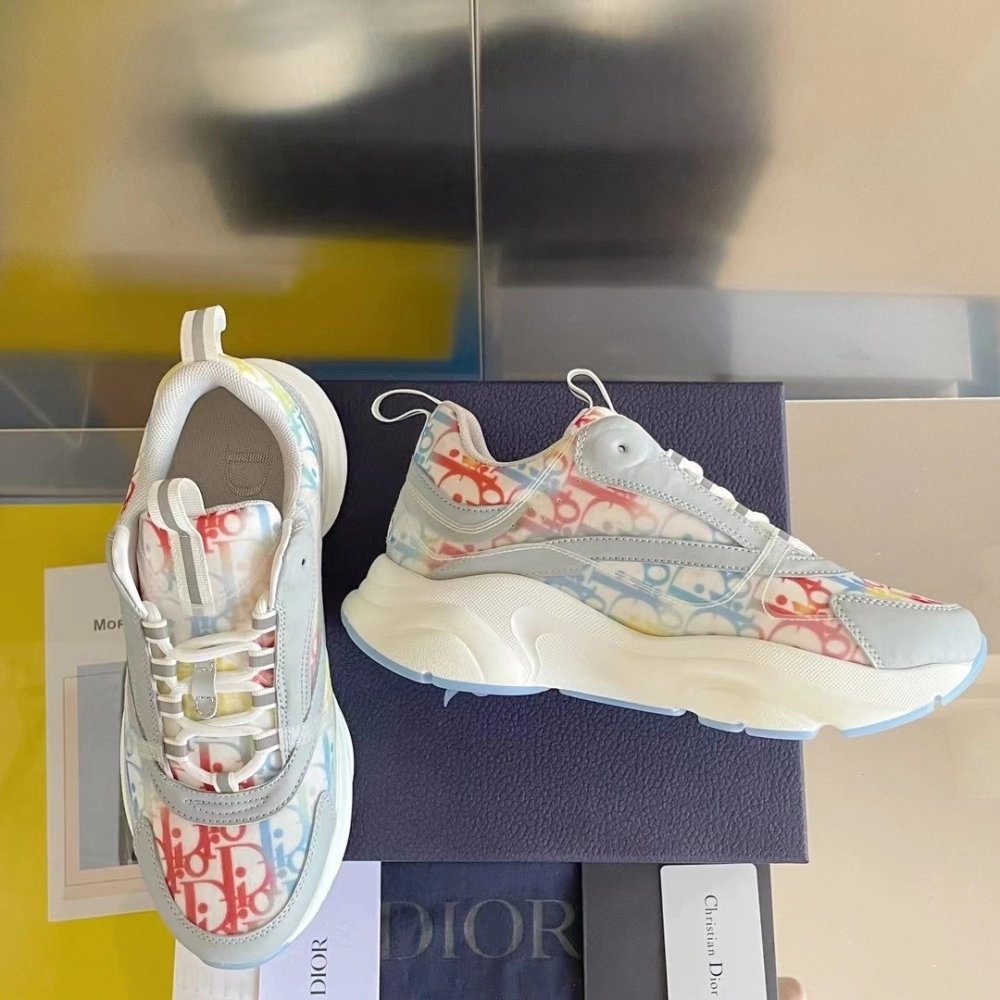 DIOR classic B22 Clunky Sneaker,DIOR SNEAKERS,High quality Free shipping