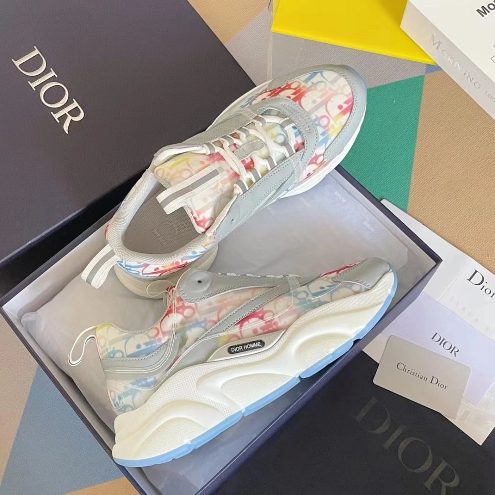 DIOR classic B22 Clunky Sneaker,DIOR SNEAKERS,High quality Free shipping