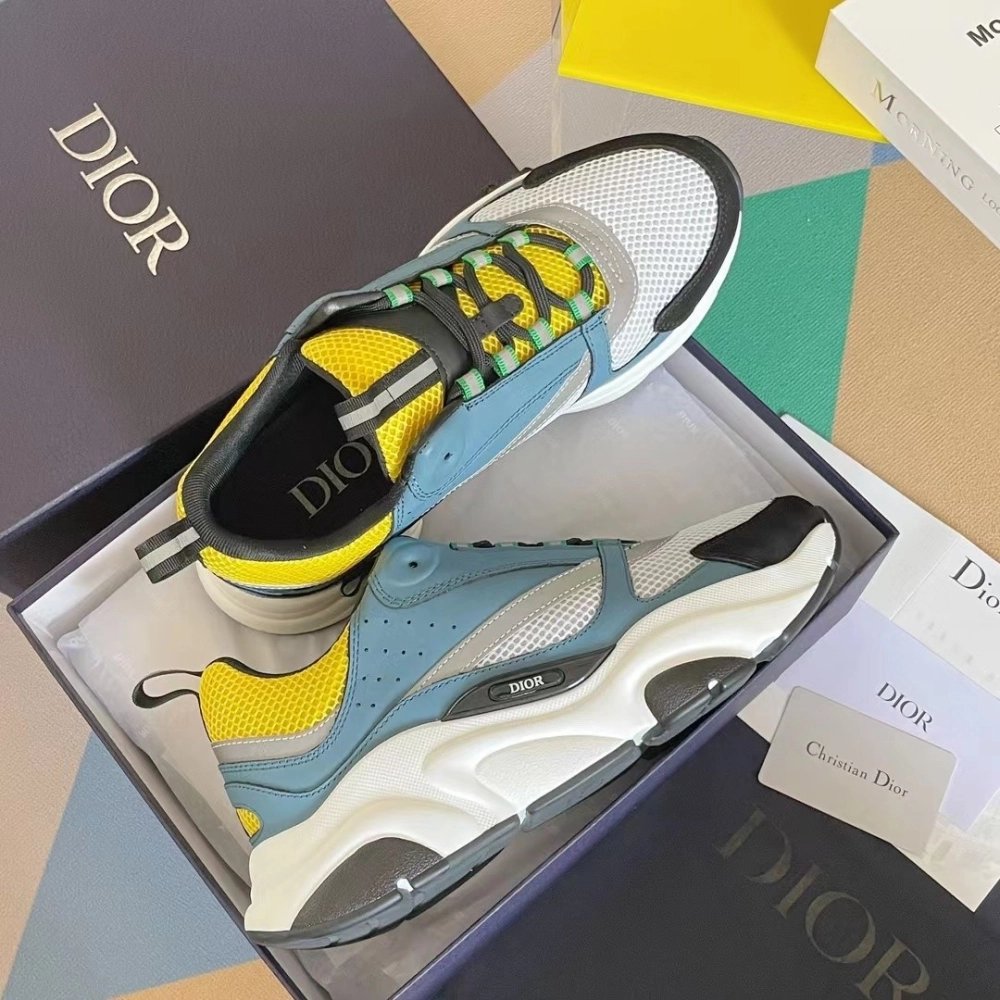 DIOR classic B22 Clunky Sneaker,DIOR SNEAKERS,High quality Free shipping