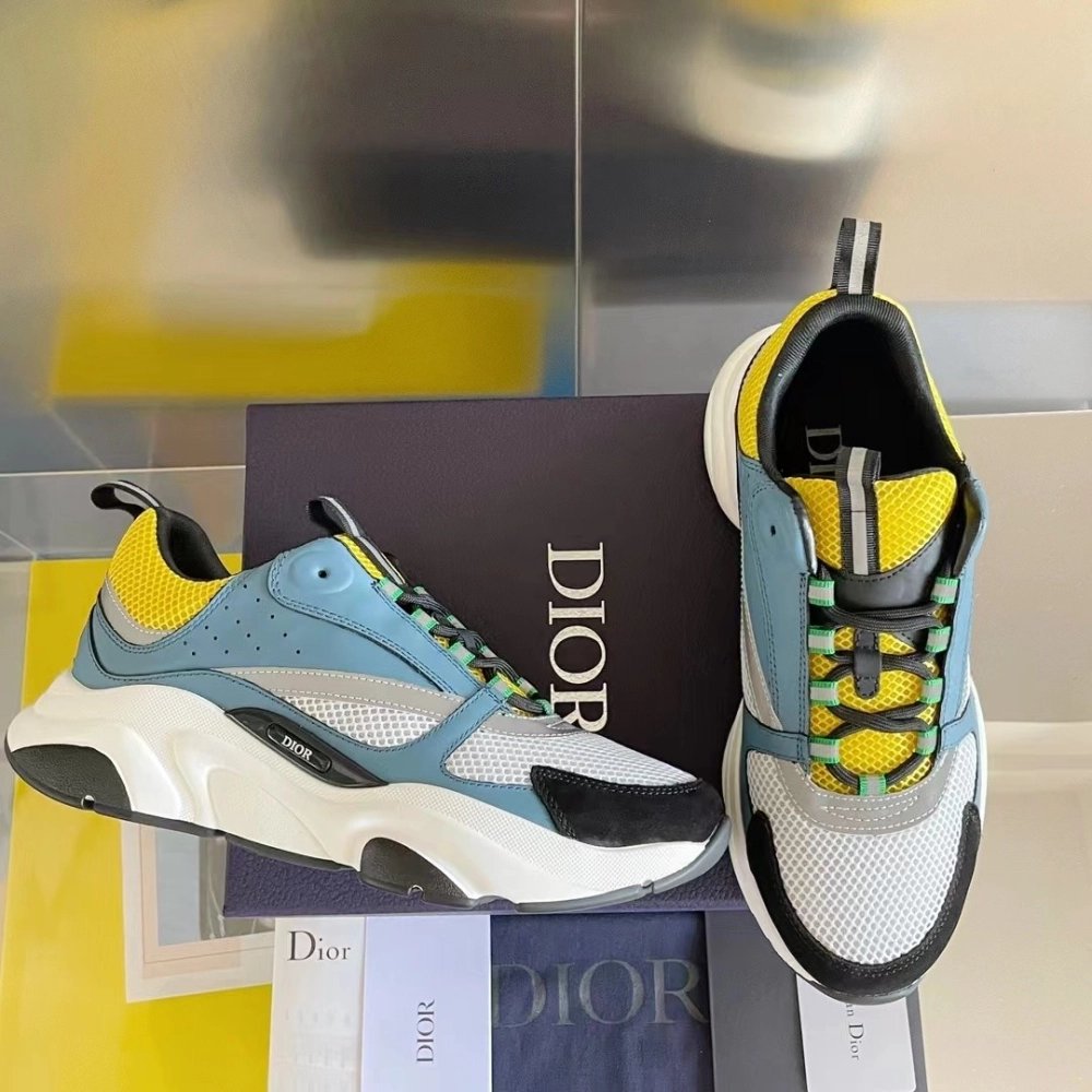 DIOR classic B22 Clunky Sneaker,DIOR SNEAKERS,High quality Free shipping