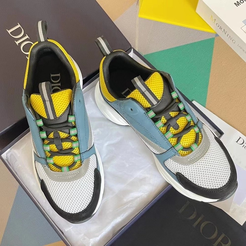 DIOR classic B22 Clunky Sneaker,DIOR SNEAKERS,High quality Free shipping