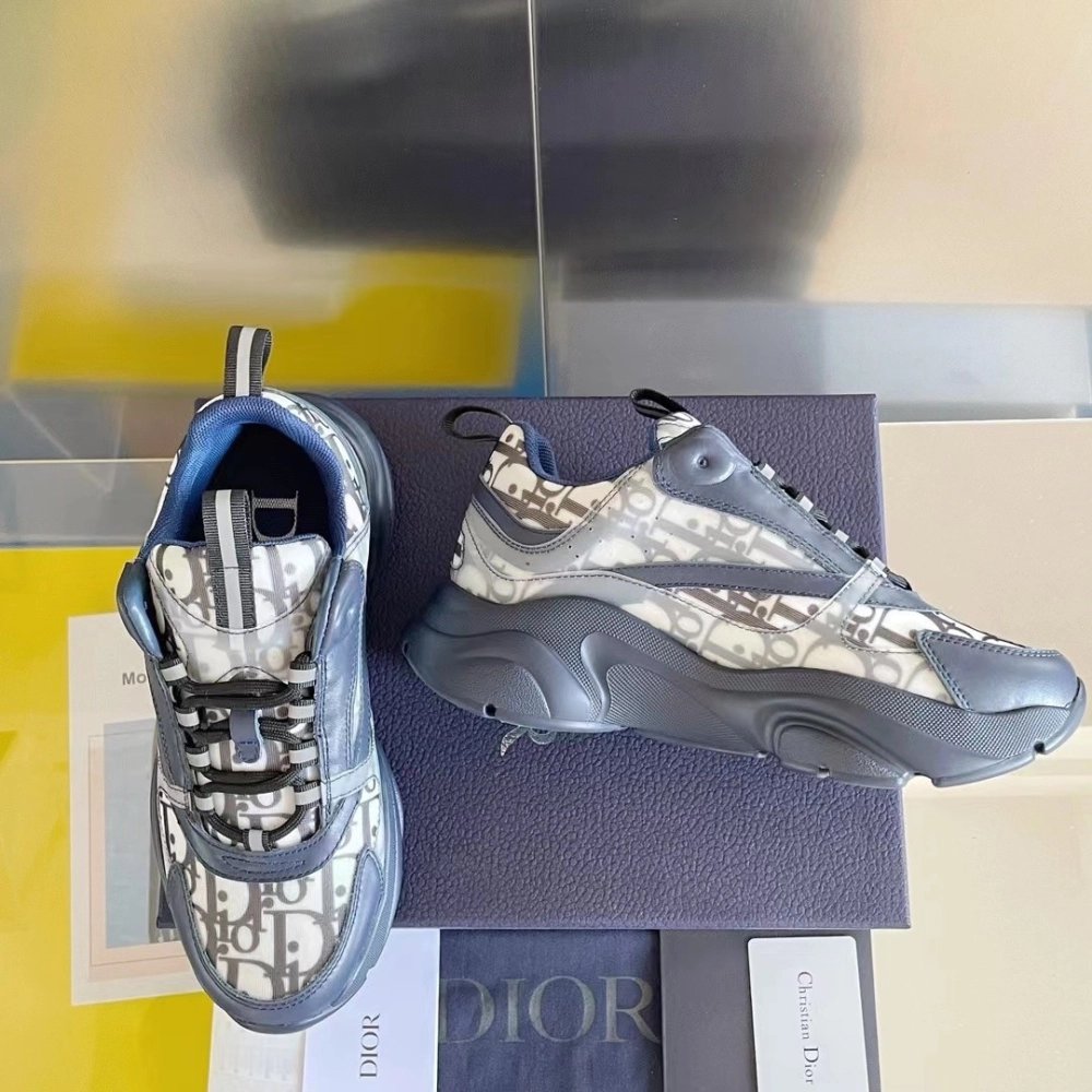 DIOR classic B22 Clunky Sneaker,DIOR SNEAKERS,High quality Free shipping