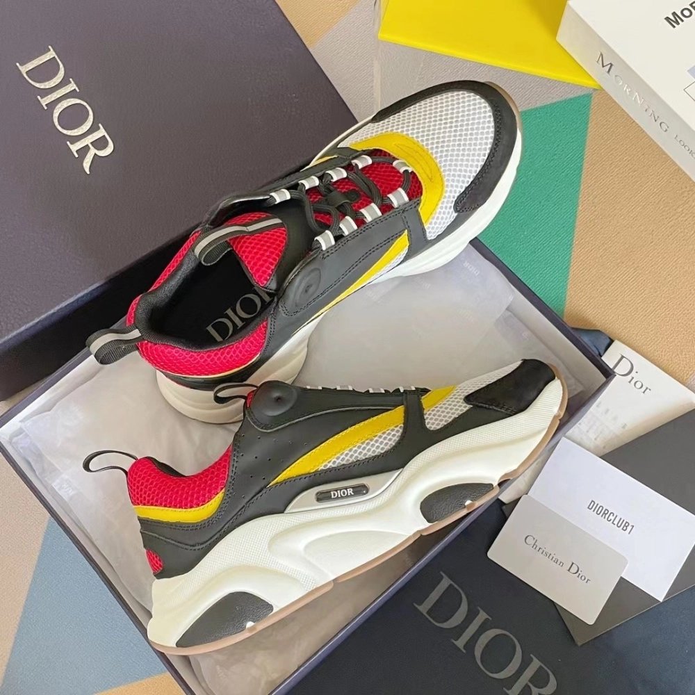 DIOR classic B22 Clunky Sneaker,DIOR SNEAKERS,High quality Free shipping