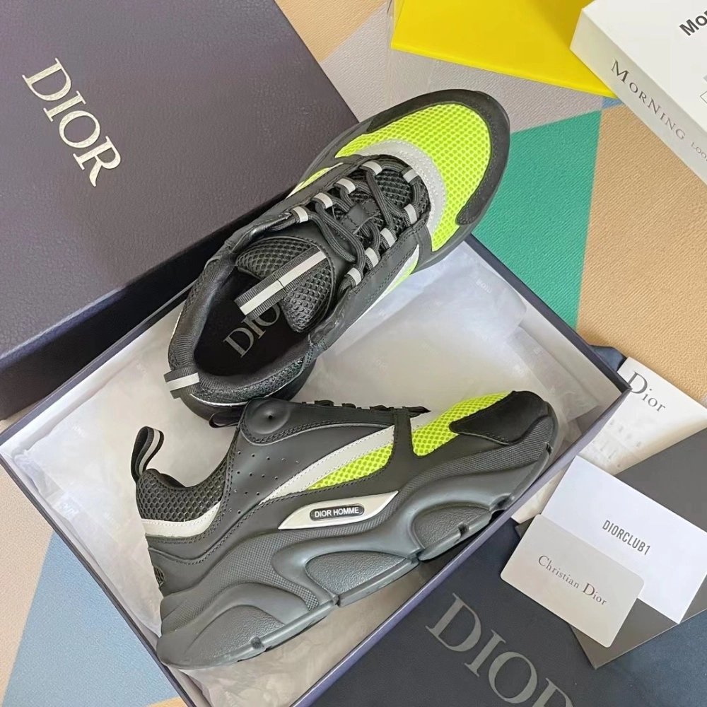DIOR classic B22 Clunky Sneaker,DIOR SNEAKERS,High quality Free shipping