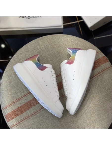 Alexander McQueen MQ rainbow tail Sneakers,Alexander McQueen,High quality Free shipping