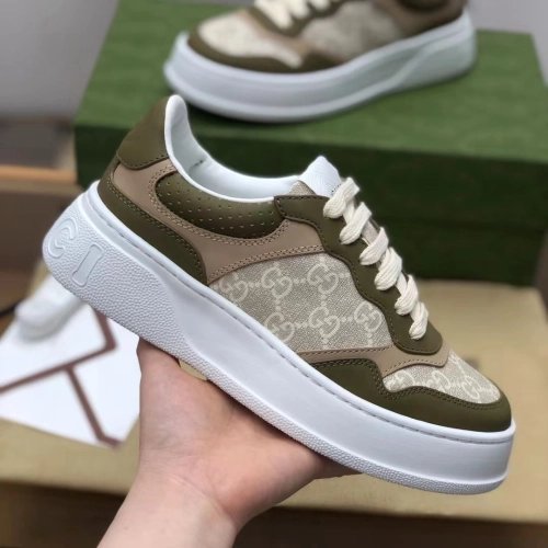 Gucci sneakers Cowhide,GUCCI SNEAKERS,High quality Free shipping