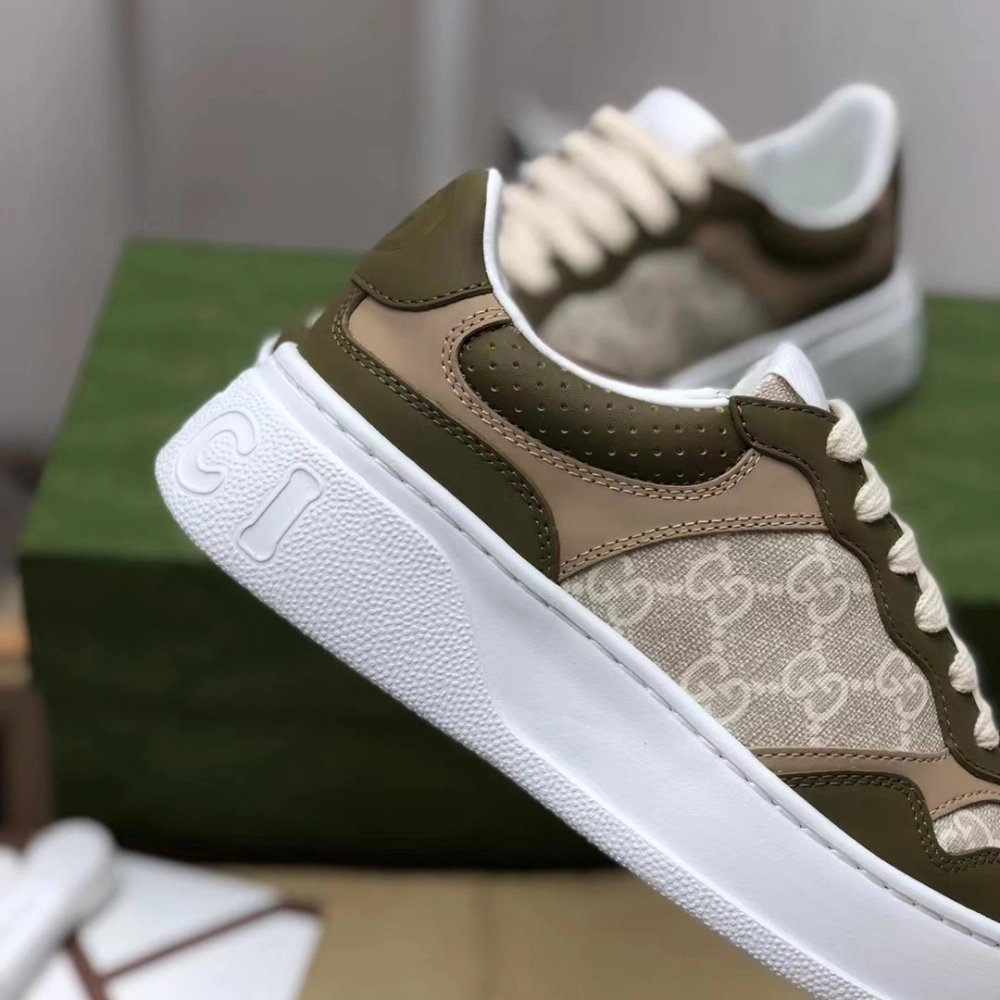 Gucci sneakers Cowhide,GUCCI SNEAKERS,High quality Free shipping