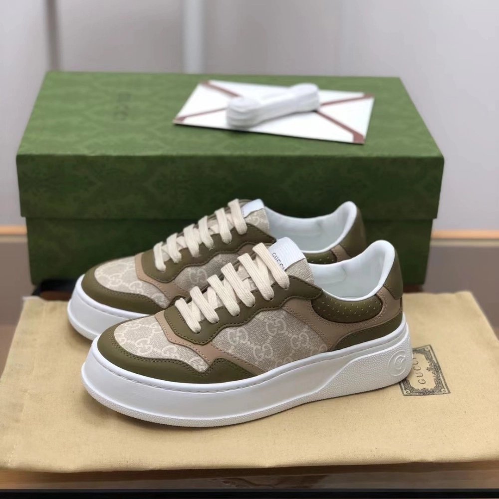 Gucci sneakers Cowhide,GUCCI SNEAKERS,High quality Free shipping
