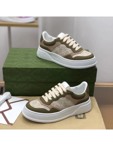 Gucci sneakers Cowhide,GUCCI SNEAKERS,High quality Free shipping