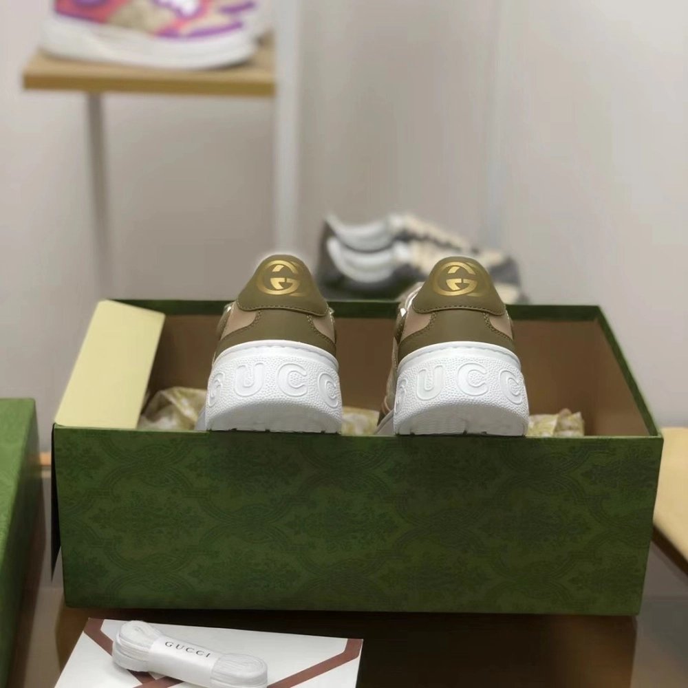 Gucci sneakers Cowhide,GUCCI SNEAKERS,High quality Free shipping