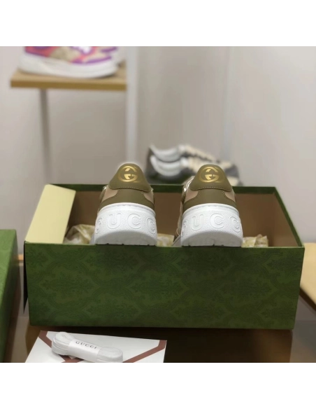 Gucci sneakers Cowhide,GUCCI SNEAKERS,High quality Free shipping