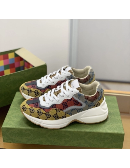 Gucci Retro Clunky Sneaker,GUCCI SNEAKERS,High quality Free shipping