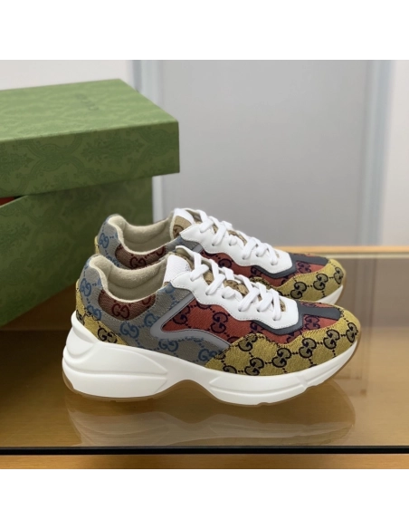 Gucci Retro Clunky Sneaker,GUCCI SNEAKERS,High quality Free shipping