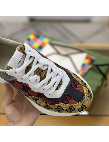 Gucci Retro Clunky Sneaker,GUCCI SNEAKERS,High quality Free shipping