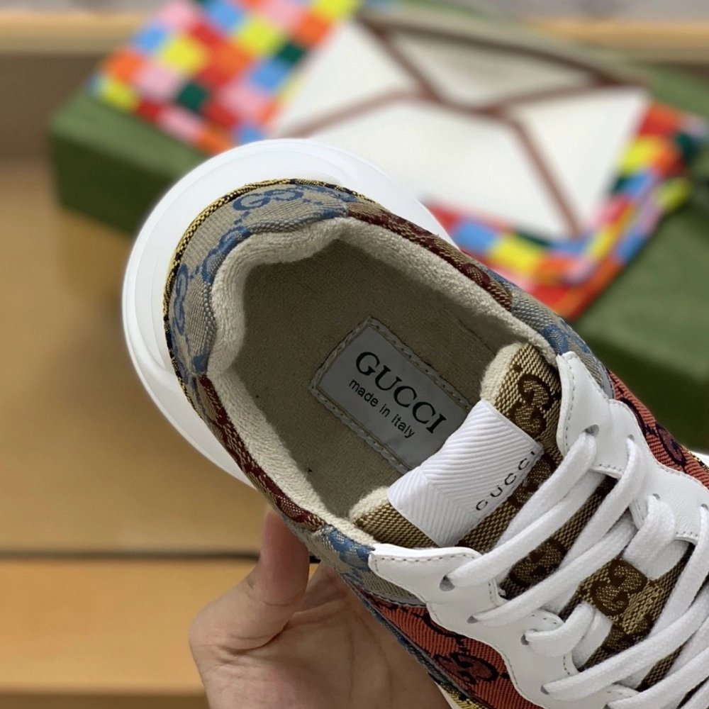Gucci Retro Clunky Sneaker,GUCCI SNEAKERS,High quality Free shipping