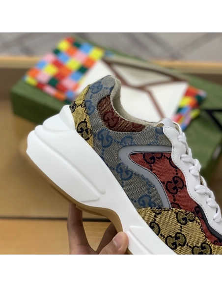 Gucci Retro Clunky Sneaker,GUCCI SNEAKERS,High quality Free shipping