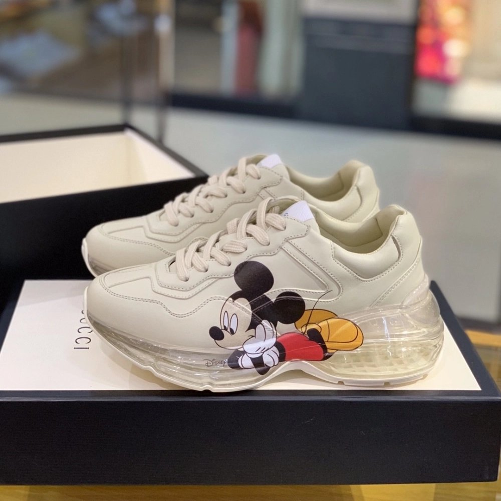 Gucci Retro Clunky Sneaker,GUCCI SNEAKERS,High quality Free shipping