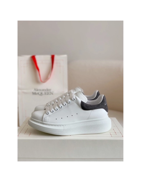 Alexander McQueen MQ Dark grey velvet tail Sneakers,Alexander McQueen,High quality Free shipping