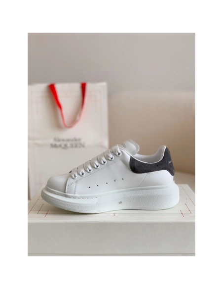 Alexander McQueen MQ Dark grey velvet tail Sneakers,Alexander McQueen,High quality Free shipping