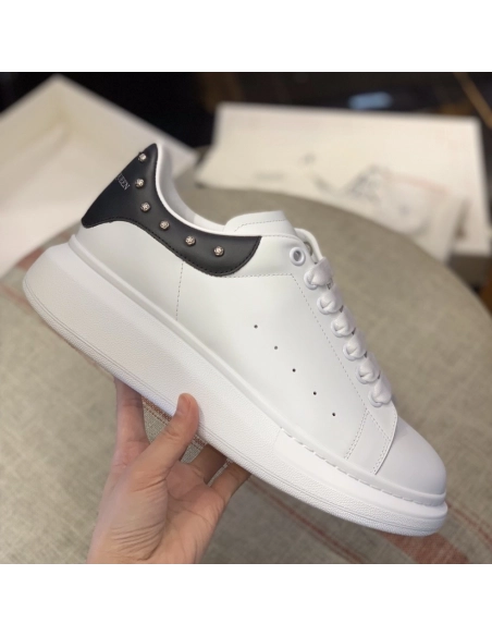 Alexander McQueen MQ black tail Rose nail Sneakers,Alexander McQueen,High quality Free shipping