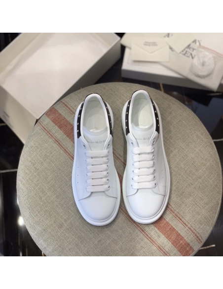 Alexander McQueen MQ black tail Rose nail Sneakers,Alexander McQueen,High quality Free shipping