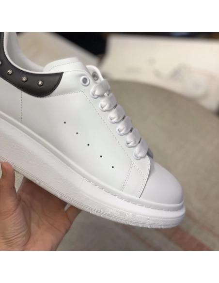 Alexander McQueen MQ black tail Rose nail Sneakers,Alexander McQueen,High quality Free shipping