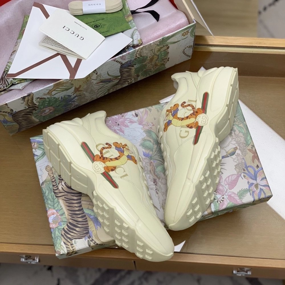 Gucci Retro Clunky Sneaker,GUCCI SNEAKERS,High quality Free shipping