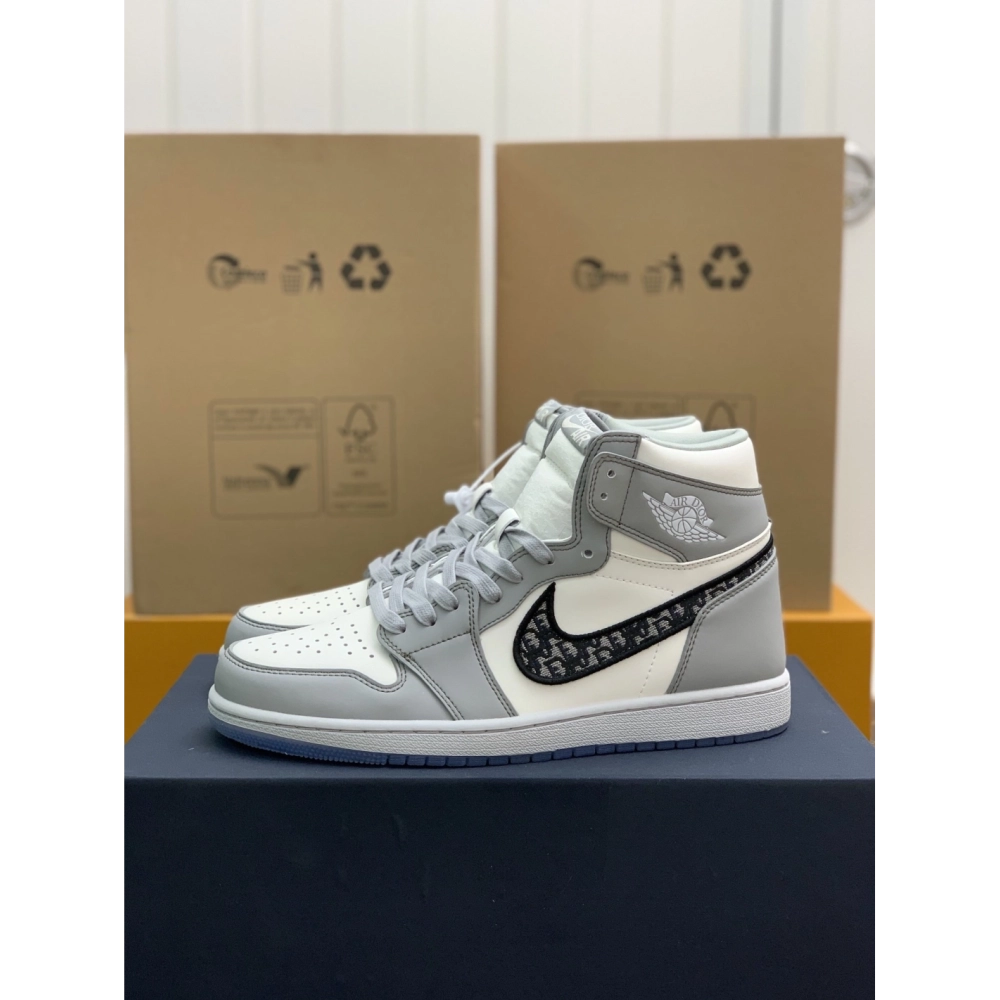 DIOR x NIKE JORDAN 1 Sneaker,DIOR SNEAKERS,High quality Free shipping