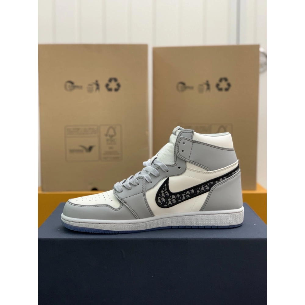 DIOR x NIKE JORDAN 1 Sneaker,DIOR SNEAKERS,High quality Free shipping