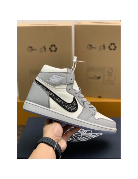 DIOR x NIKE JORDAN 1 Sneaker,DIOR SNEAKERS,High quality Free shipping