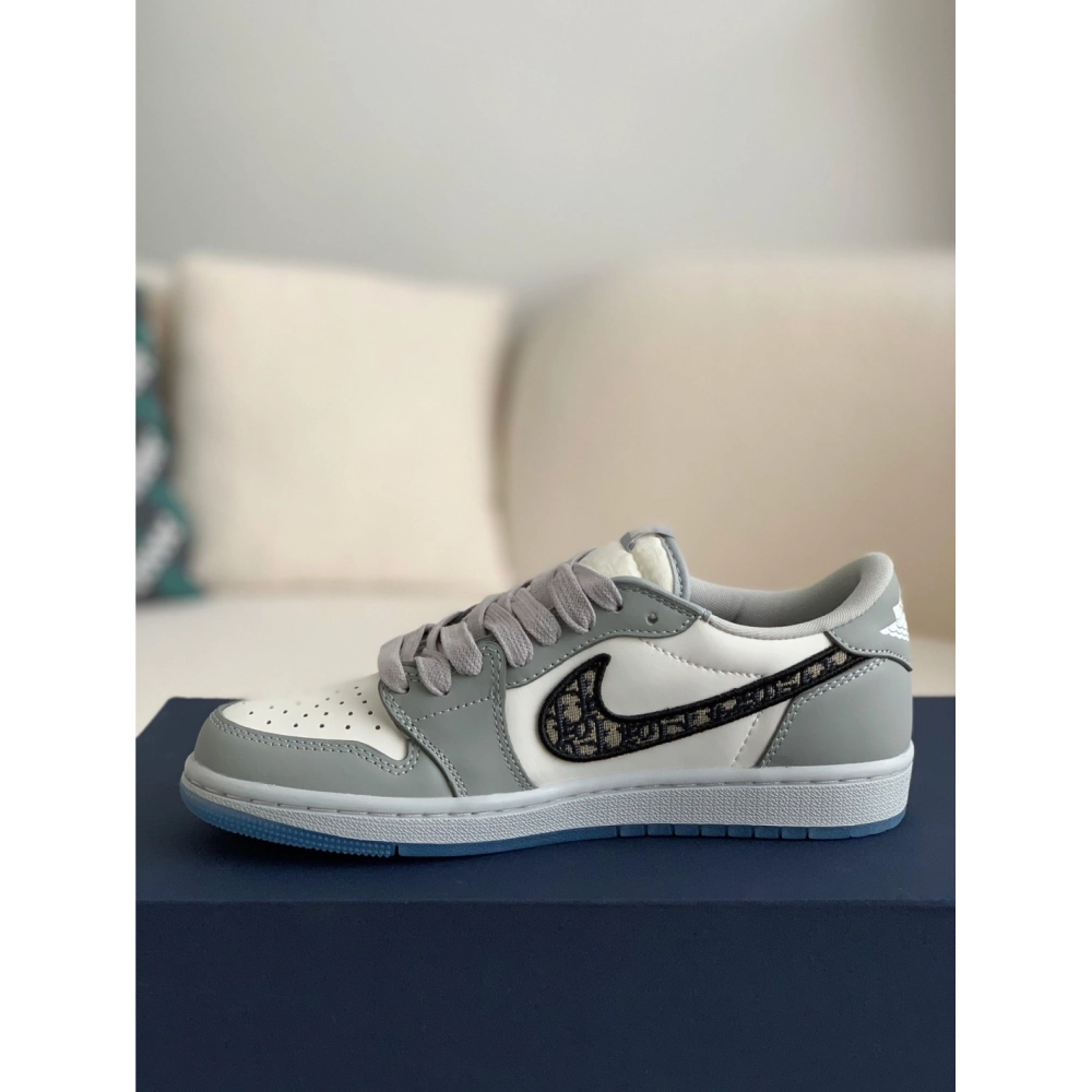 DIOR x NIKE JORDAN 1 Sneaker Low,DIOR SNEAKERS,High quality Free shipping
