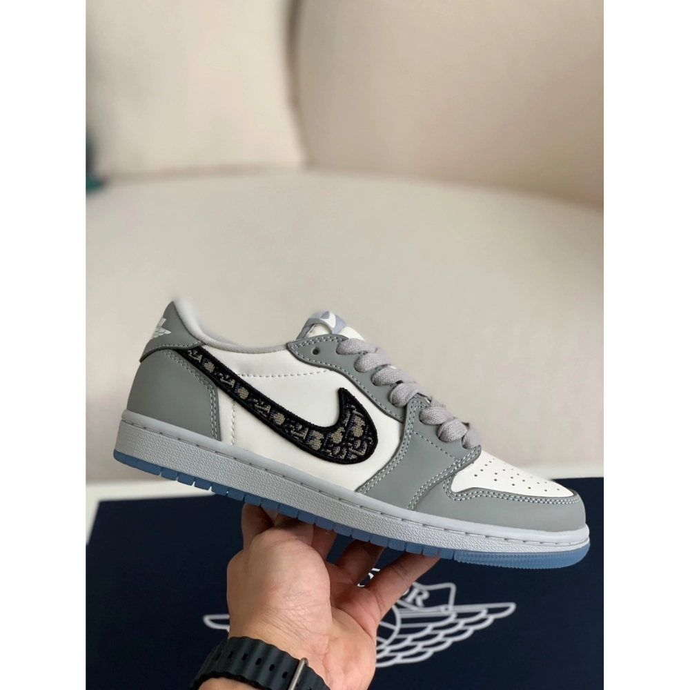 DIOR x NIKE JORDAN 1 Sneaker Low,DIOR SNEAKERS,High quality Free shipping